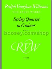 String Quartet in C minor (Study Score)
