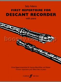 First Repertoire for Descant Recorder (Descant Recorder & Piano)