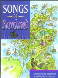 Songs of Scotland (Piano, Voice & Guitar)