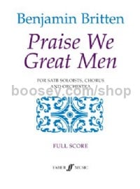 Praise We Great Men (Full Score)