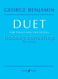 Duet for Piano & Orchestra (Score)