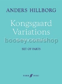 Kongsgaard Variations (String Quartet Parts)