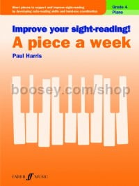 Improve your sight-reading! A piece a week Piano Grade 4
