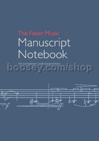 Faber Music Manuscript Notebook