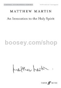 Invocation to the Holy Spirit SATB (Choral Signature Series)