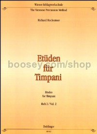 Hochrainer: Etudes for Timpani, Vol. 2