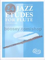 24 Jazz Etudes For Flute (Book)
