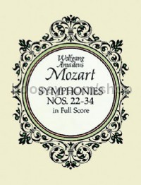 Symphonies Nos. 22-34 (Full Score)