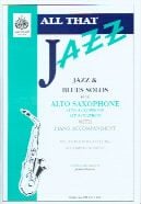 All That Jazz (Jazz & Blues Solos) Alto/Pno