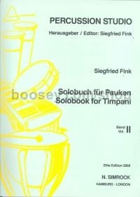 Solobook For Timpani vol.2 