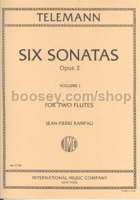 6 Sonatas Op. 2vol.1 2 Fls