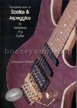 Complete Book of Scales & Arpeggios In (Guitar Tablature) (Book & CD)