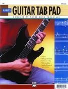 Guitar Tablature Pad Stave & Tab Stave