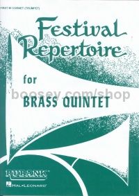 Festival Repertoire Brass Quintet 1st Bb Cornet 