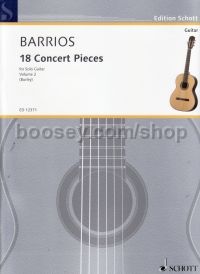 18 Concert Pieces vol.2 (arr. guitar)