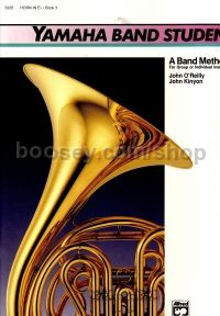 Yamaha Band Student Horn In Eb Book 3 