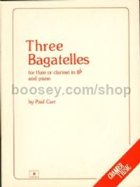 Three Bagatelles Fl/Clarinet & Piano