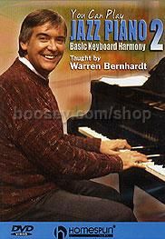 You Can Play Jazz Piano 2: Basic Keyboard Harmony (DVD)