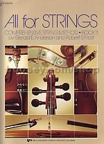 All For Strings Book 1 Score Manual Vln/vla/cl/dbass