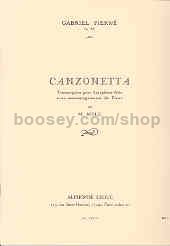 Canzonetta Op.19 (Arr. Alto Saxophone)