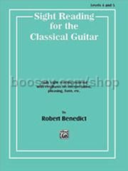 Sight Reading for the Classical Guitar 4-5