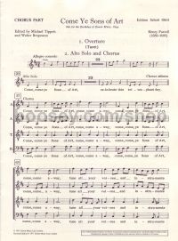 Come Ye Sons Of Art (SATB)