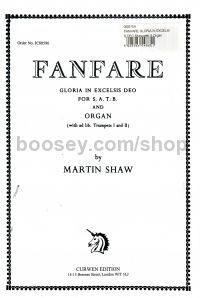 Fanfare Gloria in Excelsis Deo (SATB + organ)