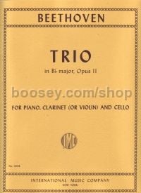 Trio Op. 11 Clarinet/cello/piano 