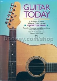 Guitar Today Book 2 Snyder Book Only 