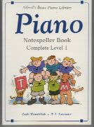 Alfred Basic Piano Notespeller Book Comp Level 1