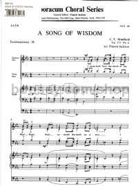 Song Of Wisdom (arr. for SATB chorus)