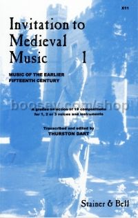 Invitation To Medieval Music 1