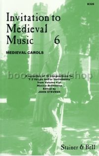 Invitation To Medieval Music 6 Carols