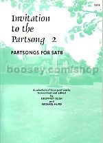 Invitation To The Part Song Book 2: SATB