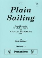 Plain Sailing 1,2,3 Or 4 Pt Alto Clef
