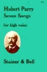 Seven Songs For High Voice: Voice & piano