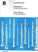 Three Pieces for Clarinet & Piano