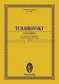 Concerto for Violin in D Major, Op.35 (Violin & Orchestra) (Study Score)