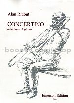 Concertino for Trombone and Piano (Bass Clef)
