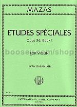 Etudes Speciales Op. 36/1 Solo Violin