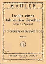 Lieder Eines Fahrenden Gesellen ("Songs of a Wayfarer") medium voice