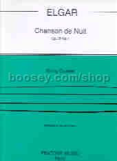 Chanson De Nuit Op 15 Np.1 (arr. string quartet)