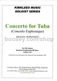 Concerto for Tuba (Concerto Euphonique) with piano accompaniment (Eb Treble Clef)