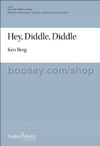 Hey, Diddle, Diddle (SATB Choral Score)