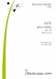 Suite pour violon op. 50