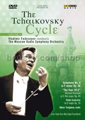 Symphony No.4 / Violin Concerto Tchaikovsky Cycle, vol.4 NTSC (Arthaus DVD)