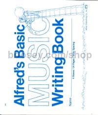 Alfred Basic Music Writing Book 6st/24pp Jumbo    