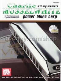 Power Blues Harp Musselwhite (Book & CD) Harmonica 