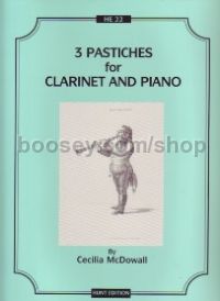 Three Pastiches for clarinet & piano