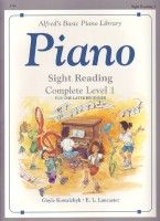 Alfred Basic Piano Sight Reading Complete Level 1